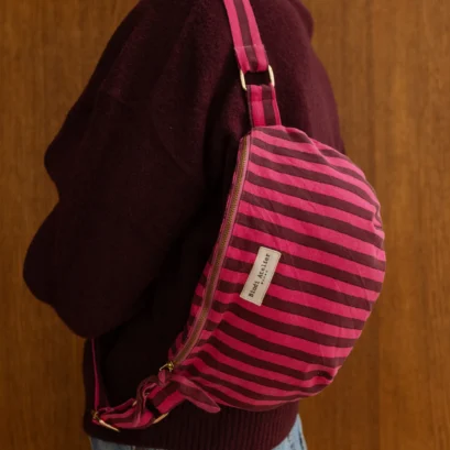 Sac Banane Stripes Berry